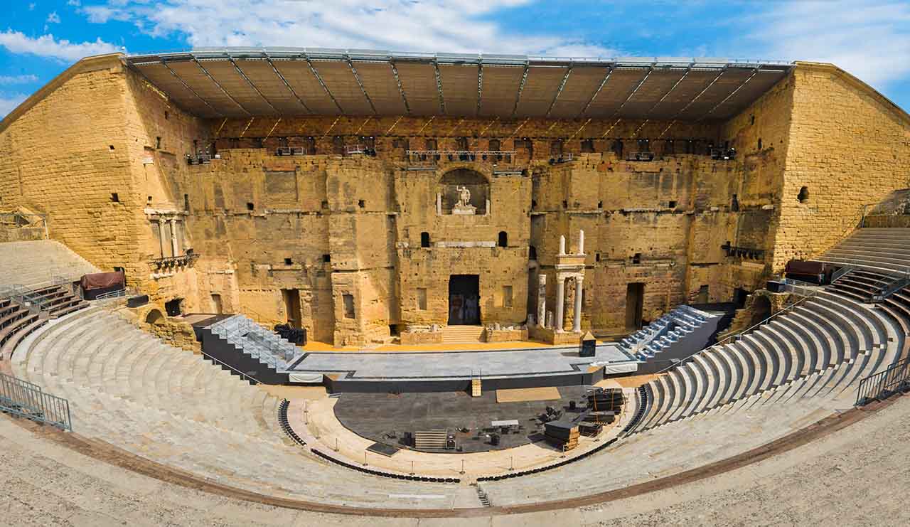 Teatro romano antico, location per eventi all'aperto